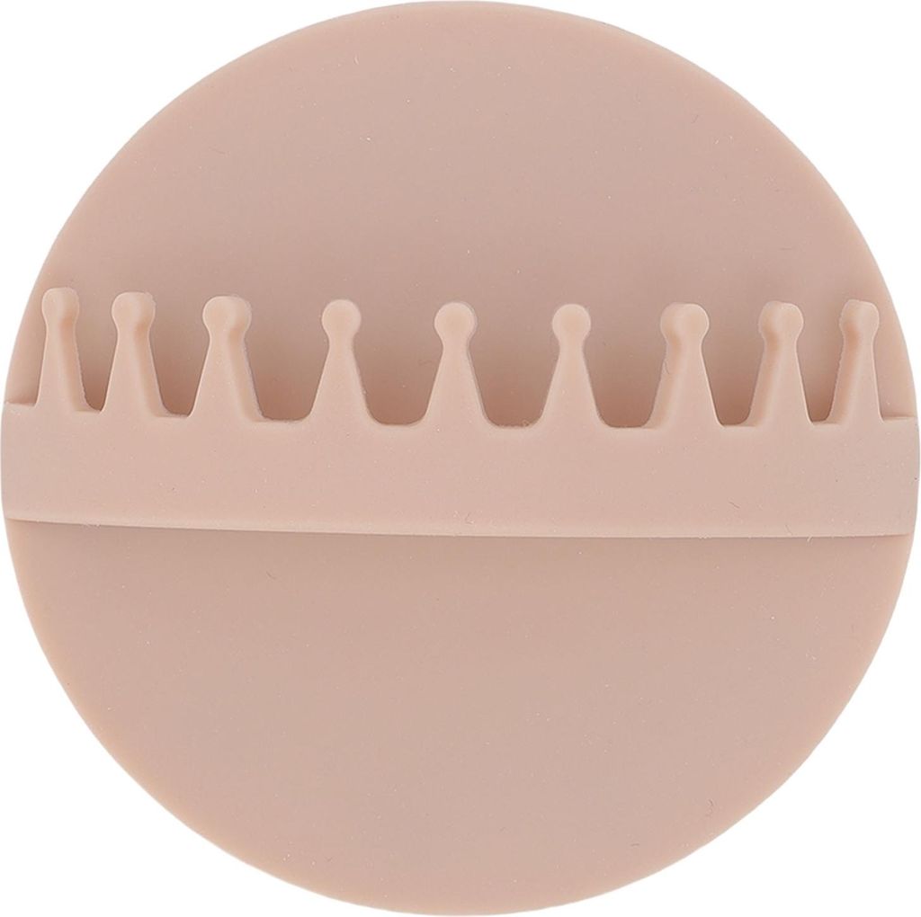 Duschwand-Haarfänger mit Saugnapf, einfache Aufbewahrung, universeller Silikon-Sammler für Badezimmer, Beige