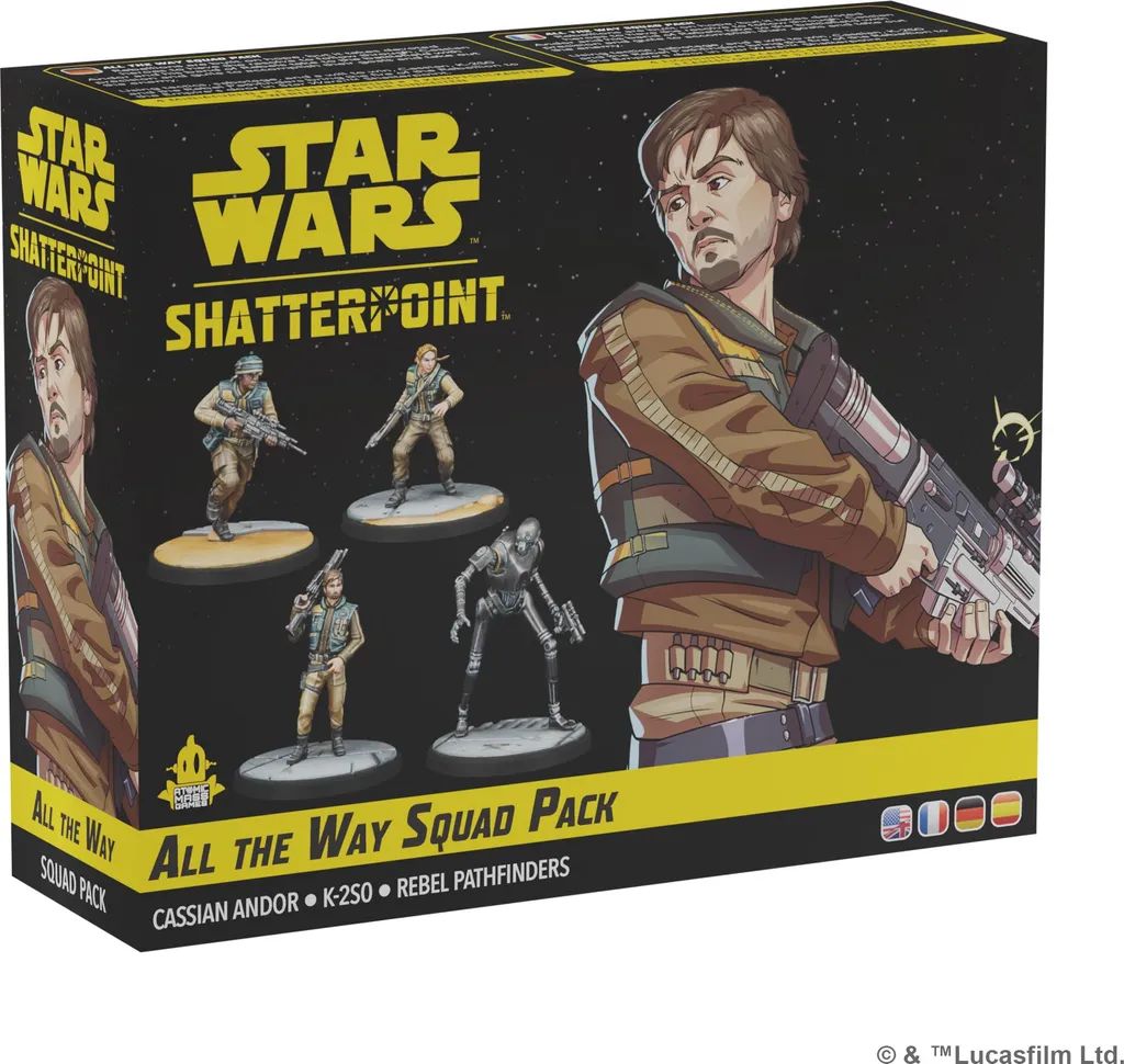 Star Wars Shatterpoint Pack All The Way pour Vos Parties de Stratégie