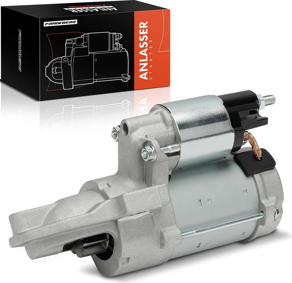 Frankberg 1x Anlasser Starter für Land Rover Discovery Sport Van Freelander 2 Range Evoque Cabriolet 2.0L Bj ab 2011