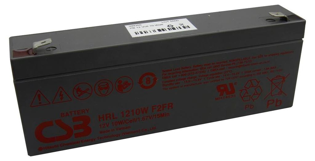 CSB Blei Gel Akku HRL1210WF2FR 12.0V 2.3Ah