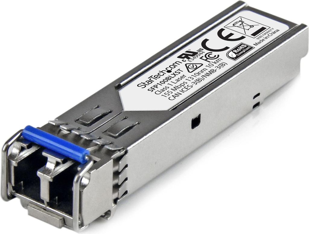 StarTech 100BASE-LX - 100 Mbit/s Transceiver - LC Fiber - MSA konform - 10 km - 100 Mbit/