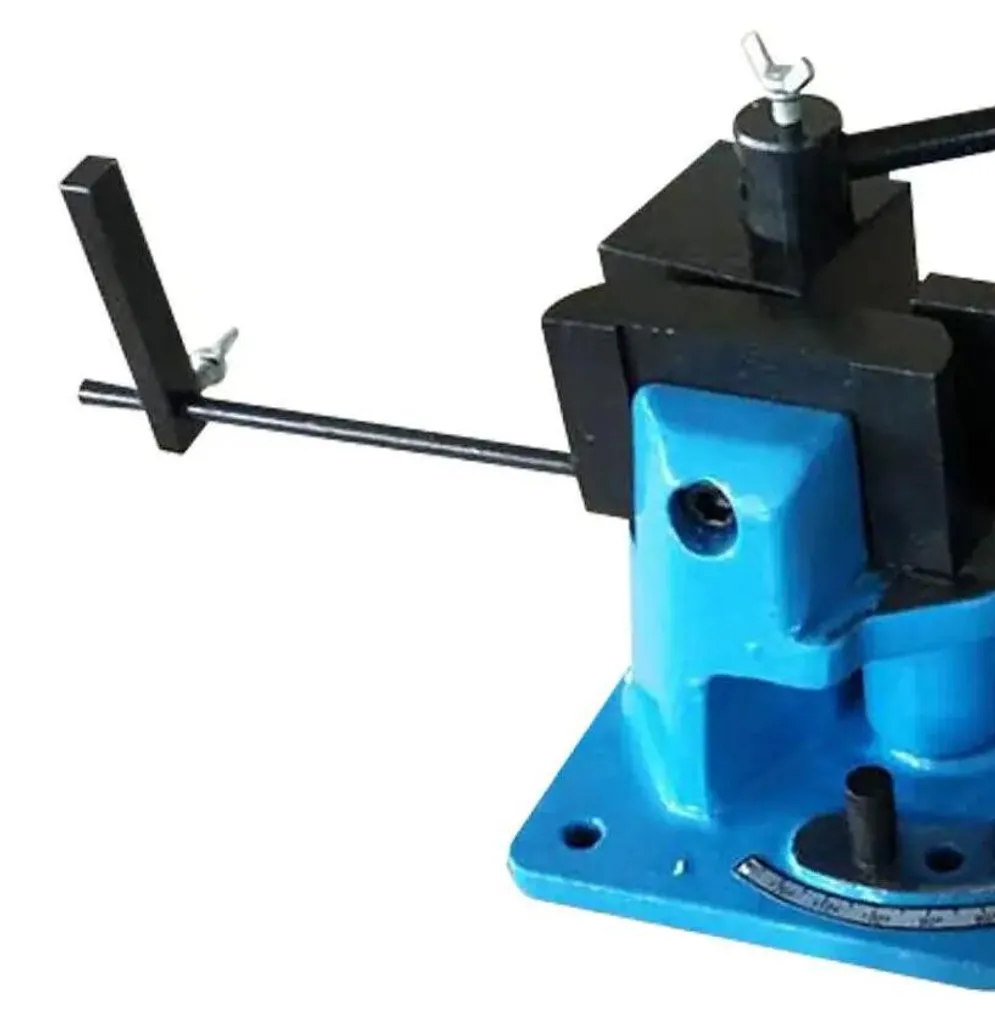 Cintreuse manuelle 120° pour acier haute résistance - Fixation Table