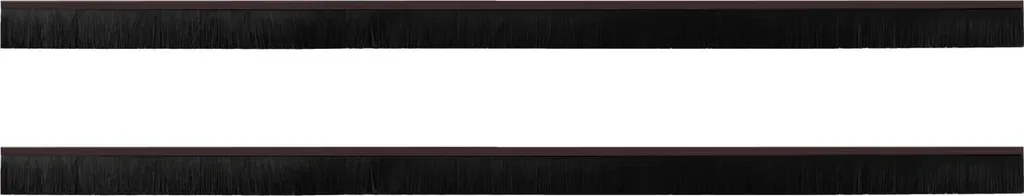 Isolamento Porta Termico vidaXL - 2x100cm Guarnizioni Spazzola