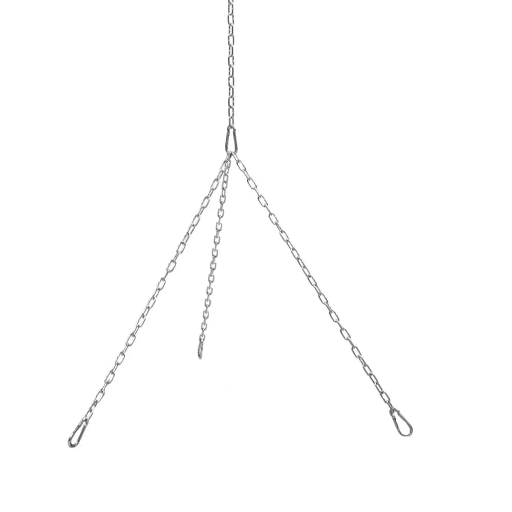 Chaînes de barbecue inoxydables 50cm avec mousquetons de sécurité