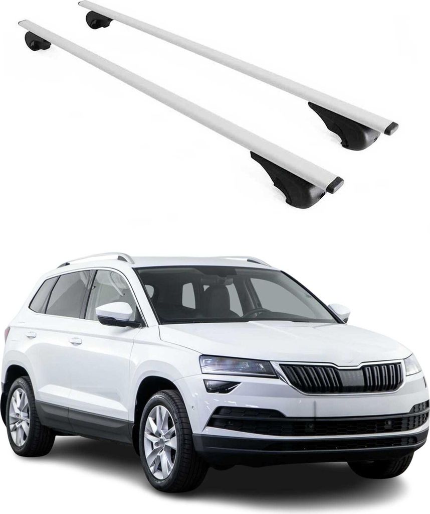 Dachträger Grundtäger für Skoda Karoq 2017-2025 75kg Metall Produktbild 