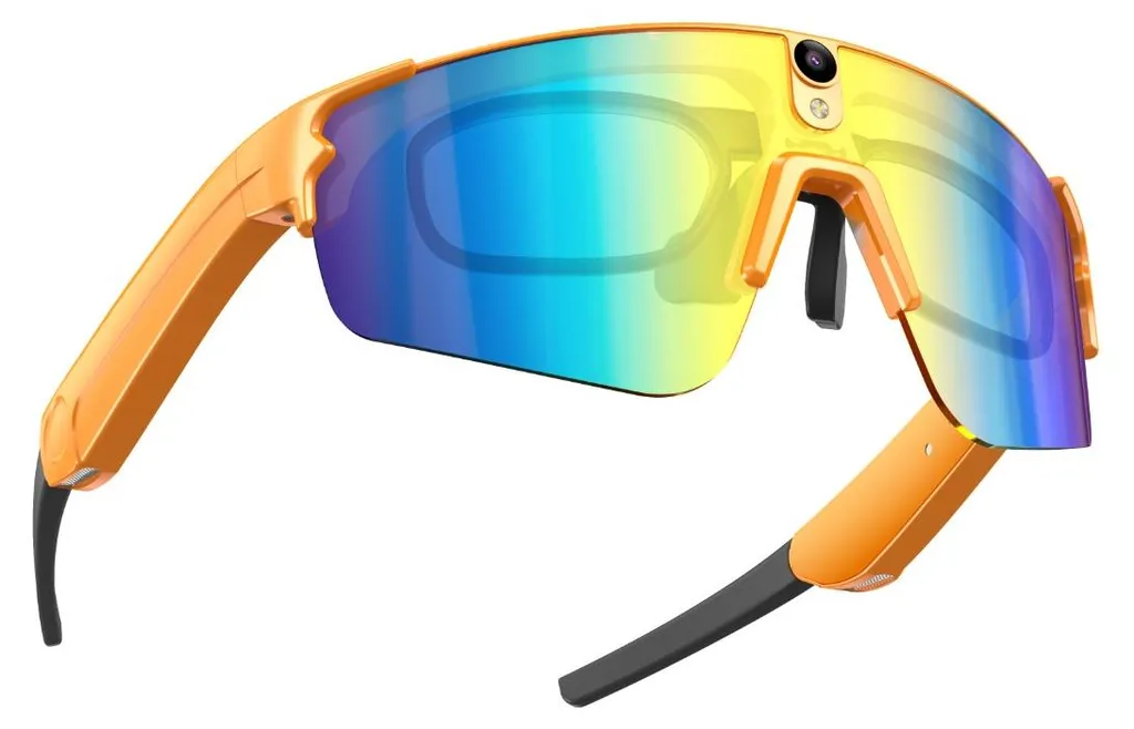 Lunettes Connectées IA avec Caméra 8MP et Double Micro Bluetooth - 8