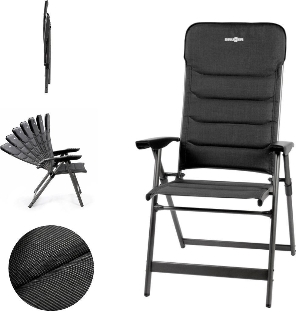 Brunner Phantom Campingstuhl - Camping Faltstuhl für unterwegs - Klappstuhl Kompakt Stuhl Gartenstuhl Angelstuhl