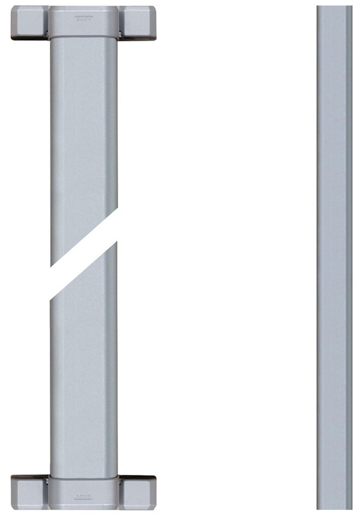 Stangenset WINTECTO ONE FOS550,FOS650 118/118cm Plastikhülle/Stahl silber