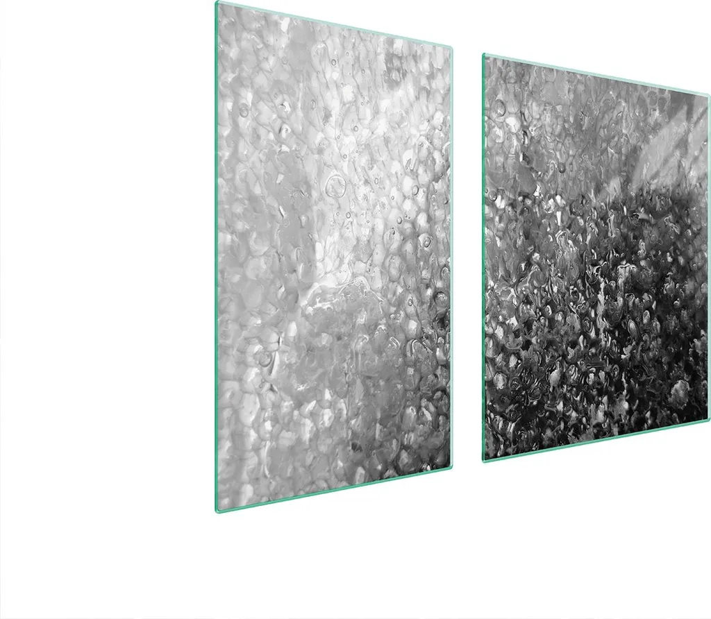 Tagliere Gigante Vetro 100x52 per Copriforno | Protezione Totale Grigio