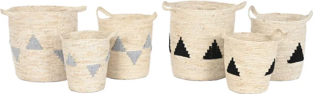 Panier de Rangement Robuste pour Ranger et Décorer sans Encombrer x2