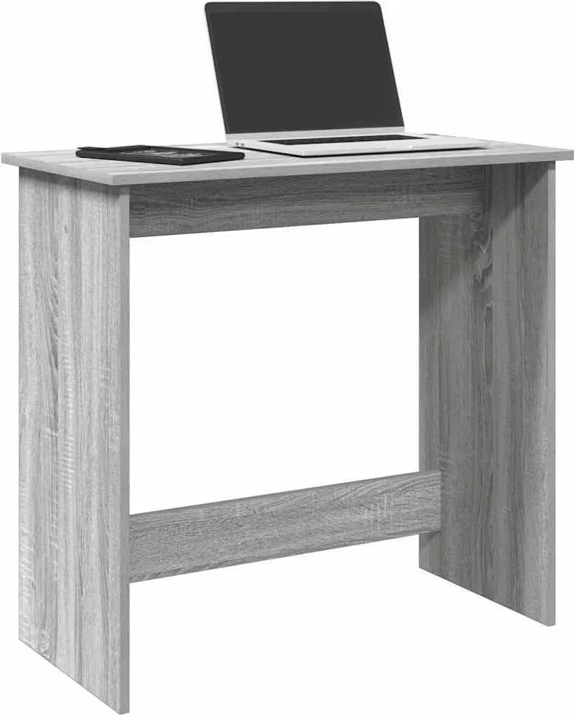 BEI CLORIS Büromöbel - Scrivania Grigio Sonoma 80x40x75 cm Materiale a base di legno - Scrivanie Nuovo3100995 1pacco