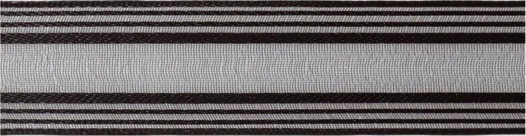 Präsent 373 2520-613 Zierband Draht Trauer schwarz Produktbild 