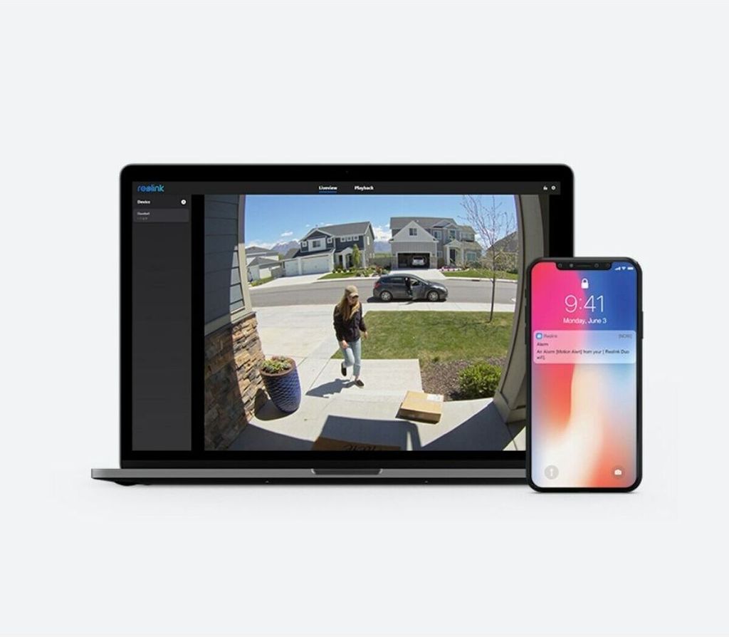Reolink Video Doorbell WiFi intelligente 2K+ 5 MP Produktbild 5