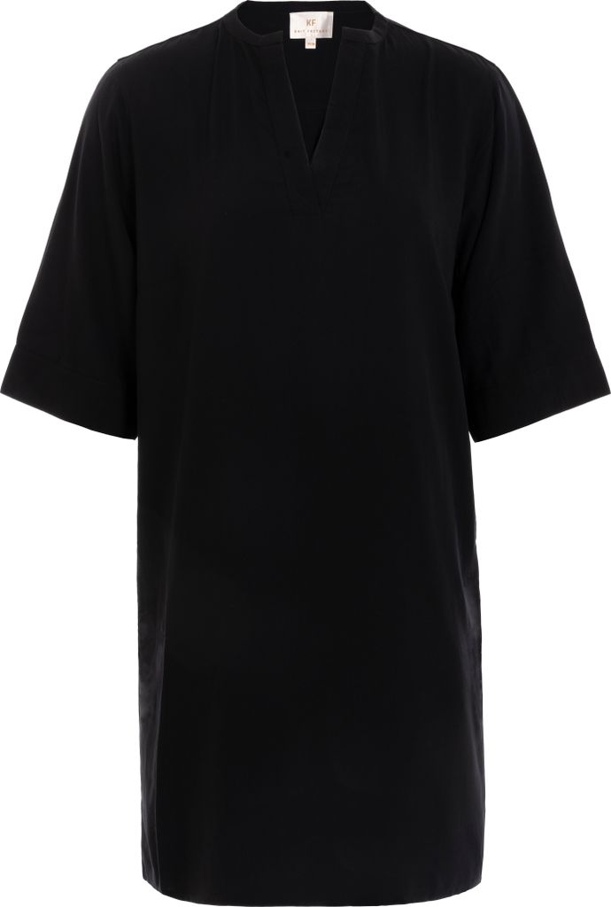 Knit Factory Nova Freizeitkleid - Schwarz - 40/42