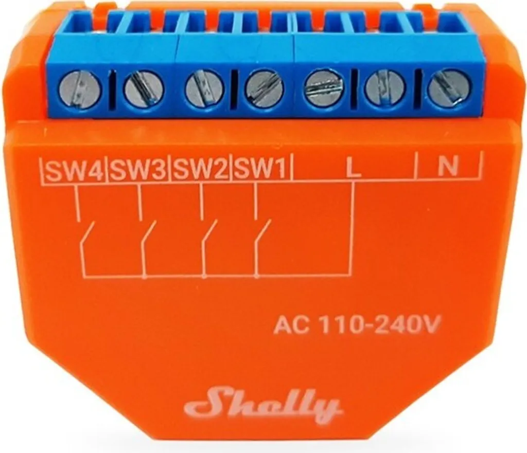 Module de Commande Wi-Fi Shelly Plus i4 pour Interrupteurs Intelligents - 15