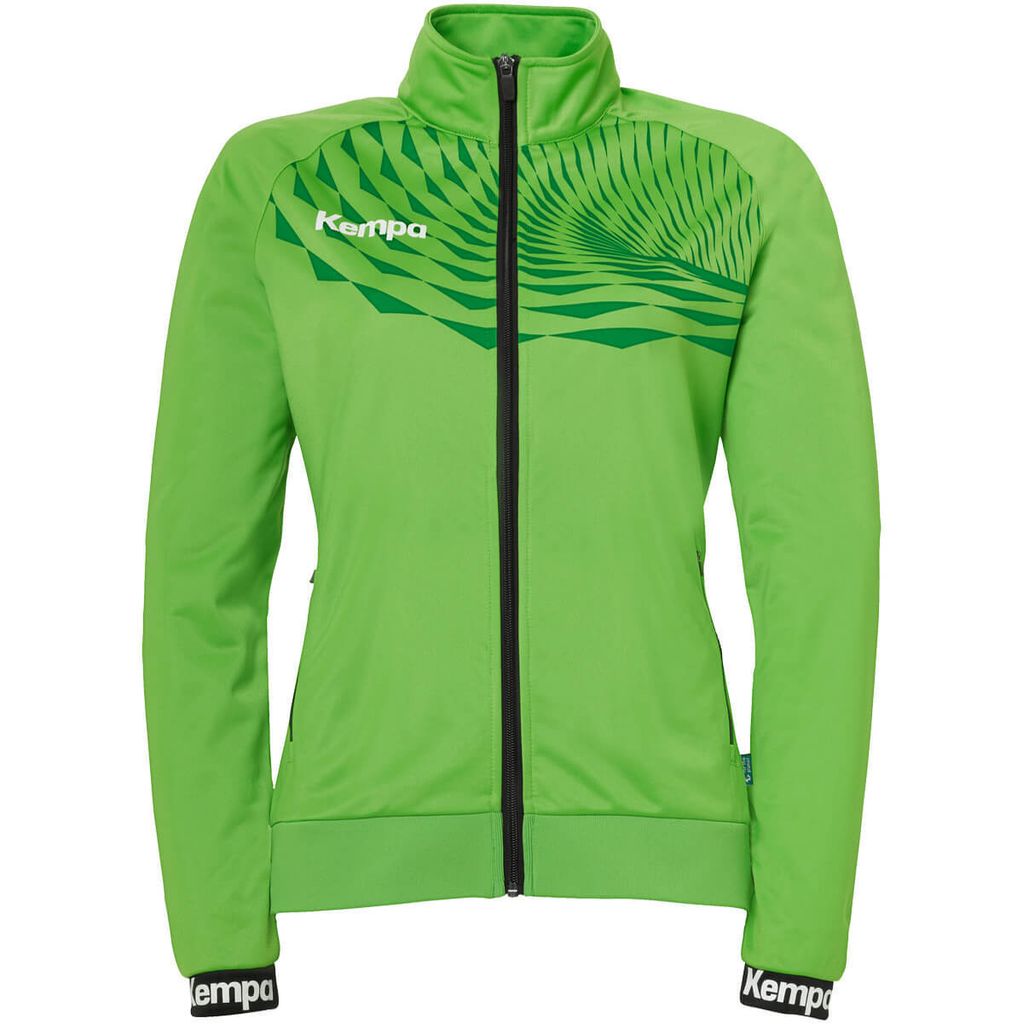 Kempa Wave 26 Poly Jacket Women, hope grün/lagune
