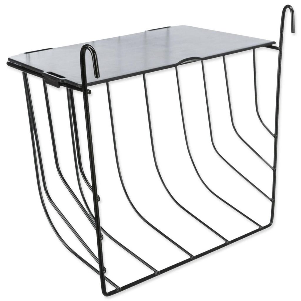 Portafieno da appendere 20 × 18 × 12 cm nero Immagine del prodotto 