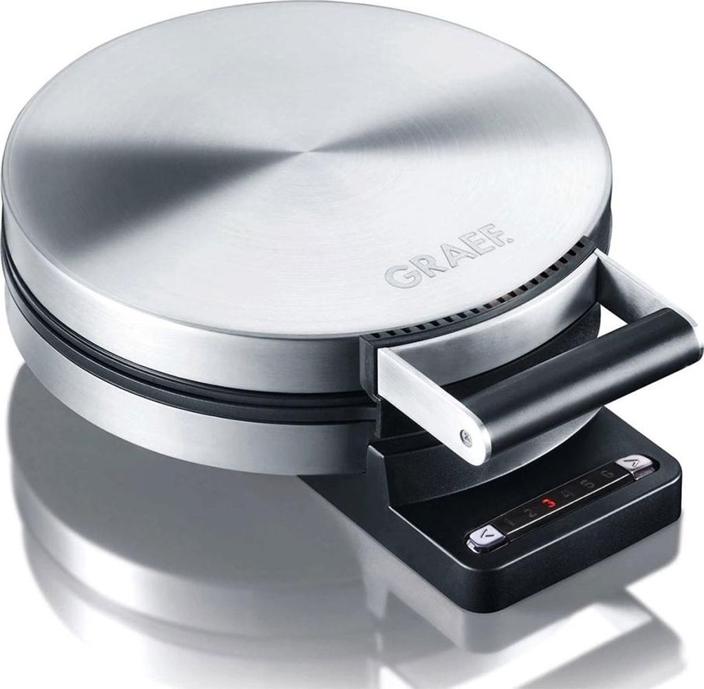 Graef Waffeleisen WA 80 900W (silber) (WA 80)