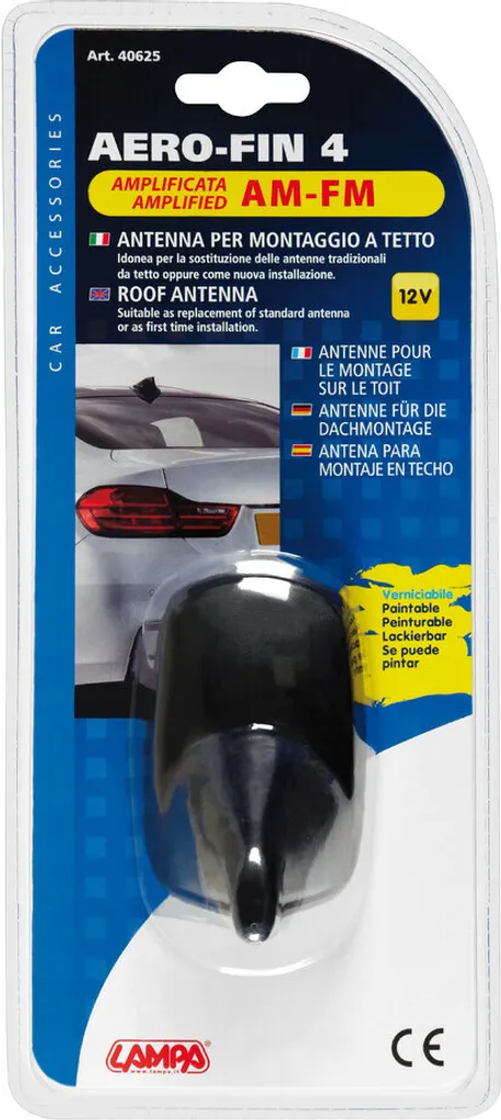 Antenna Shark Aero-Fin 4 Lampa: Stile e Tecnologia Radio AM/FM - 4