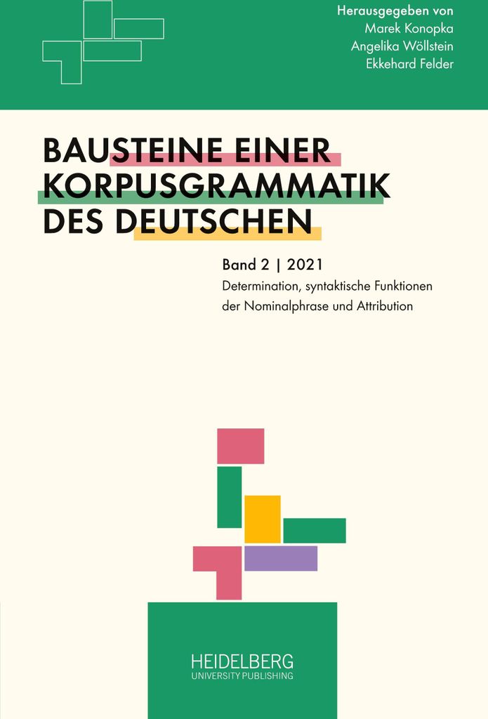 Determination, syntaktische Funktionen der Nominalphrase und Attribution