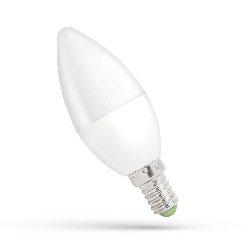Spectrum LED E14 C37 Kerzenform 6W = 45W 230V  Leuchtmittel Produktbild 