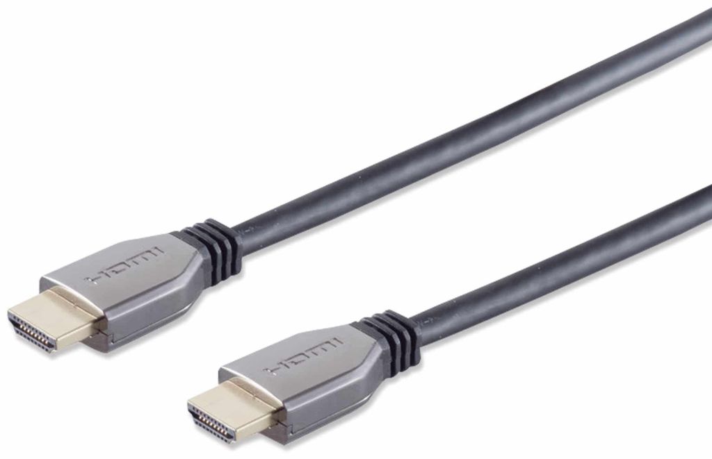 S-IMPULS Ultra HMDI Kabel, 10K, Metall, 1,5 m, schwarz Produktbild 