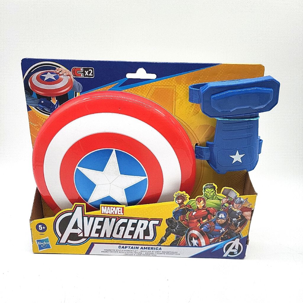 Hasbro Marvel Avengers Captain America magnetischer Handschuh Schild