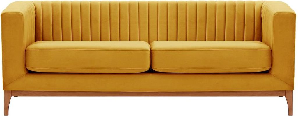 Dreisitzer-Sofa Slender Wood-Velluto 8-aveo
