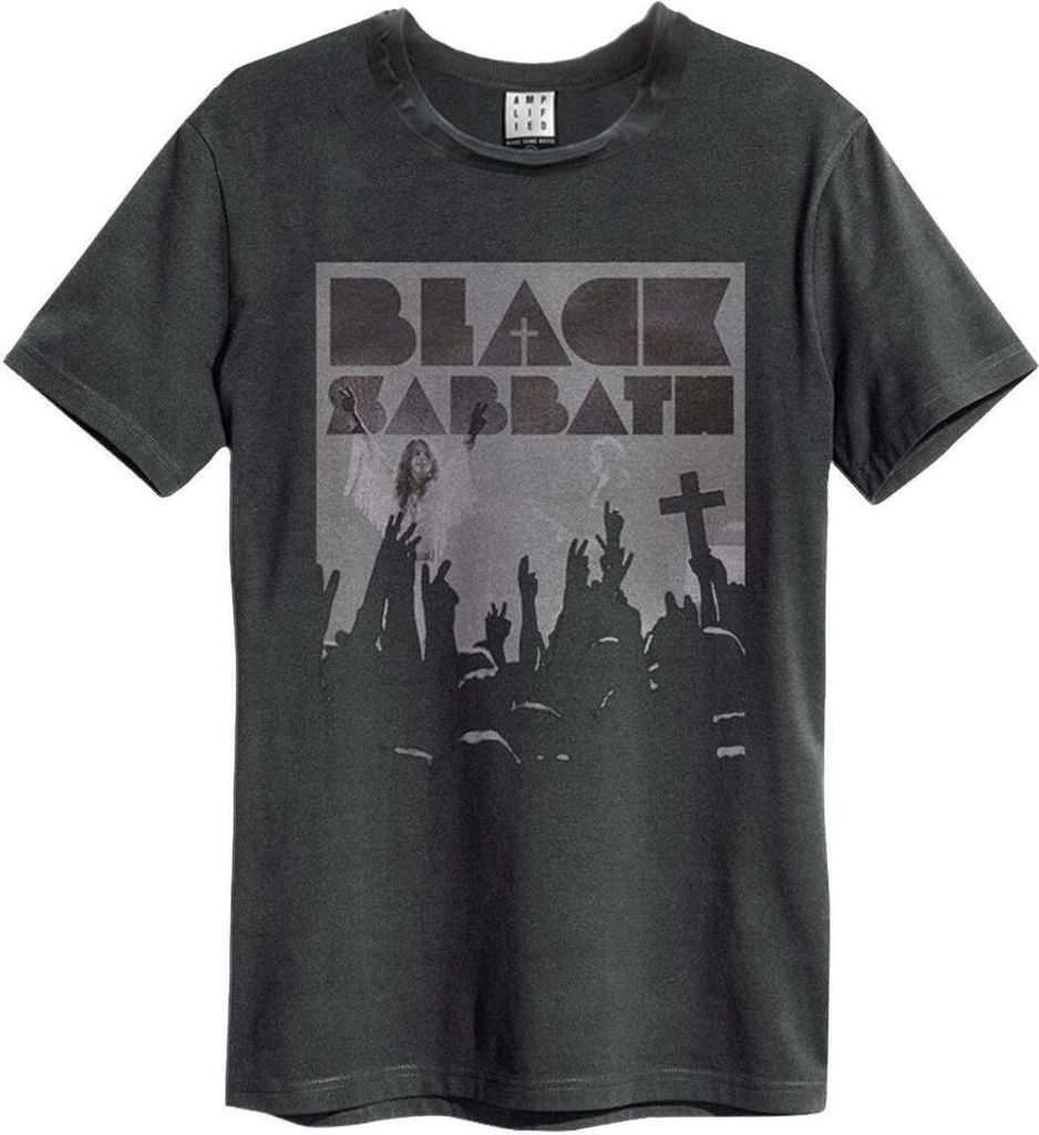 Amplified - "Victory" T-Shirt für Herren/Damen Uni GD1426 (XL) (Holzkohle)