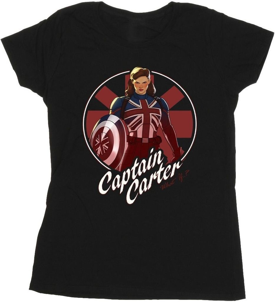 Marvel - "What If" T-Shirt für Damen BI35215 (XXL) (Schwarz)