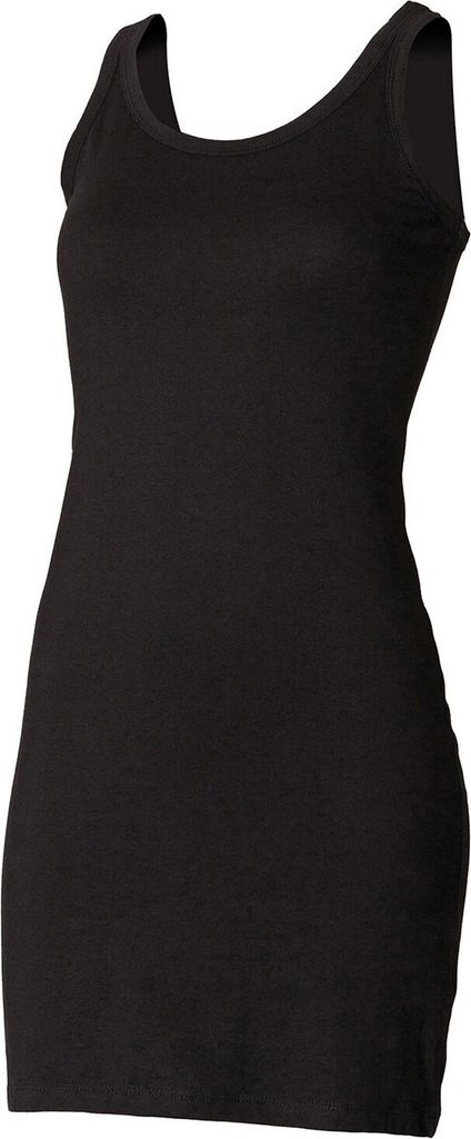 Skinni Fit - Trägerkleid für Damen PC7339 (L) (Schwarz)