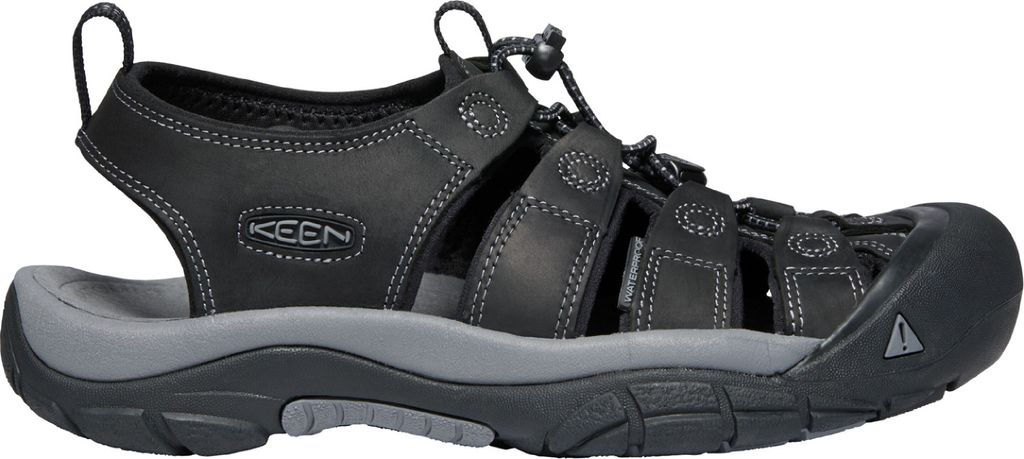 Keen Herren Sandalen Newport Schwarz/Stahlgrau r. 42 (1022247)