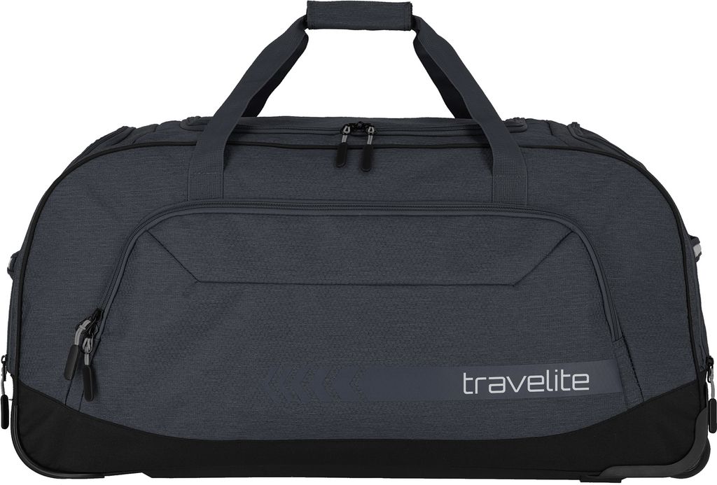 Travelite Trolleytasche Kick Off Rollen Reisetasche XL Grau Produktbild 