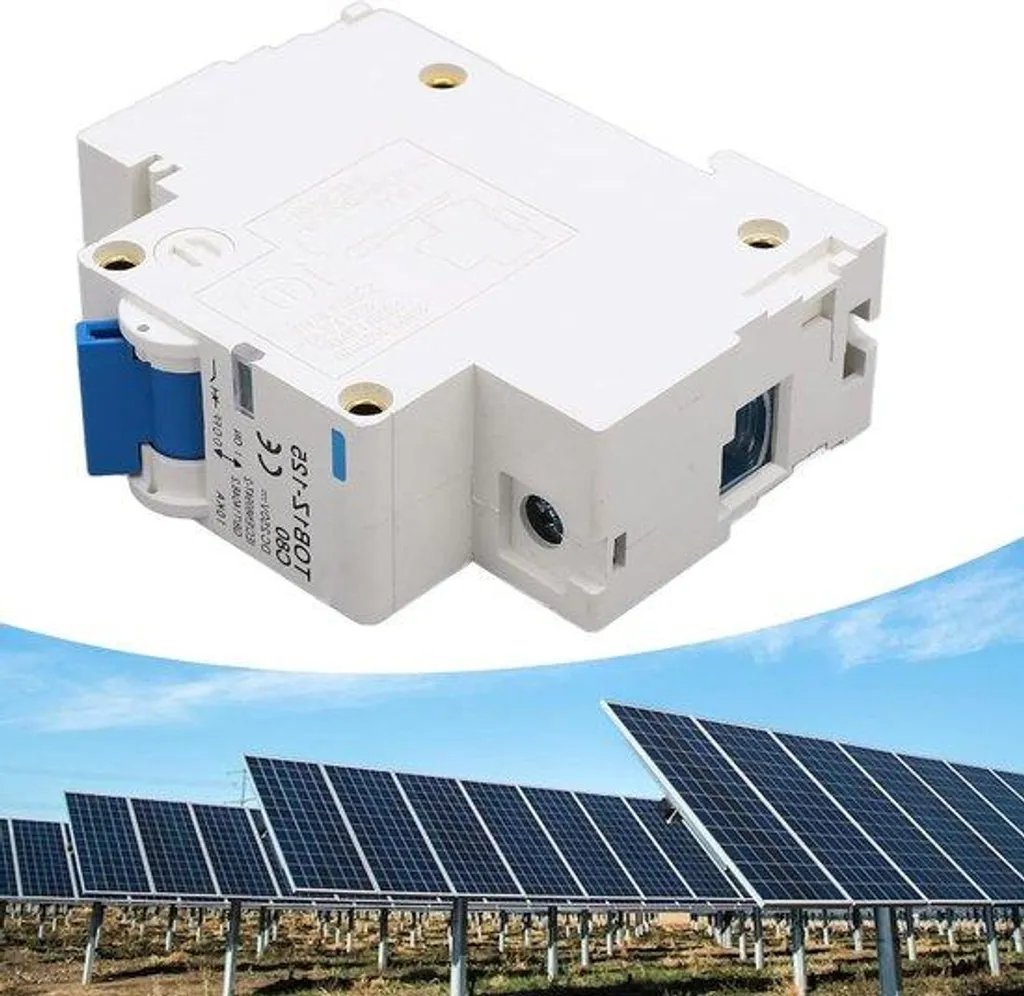 Petit Disjoncteur Magnétothermique 80A CC pour Panneau Solaire 250V