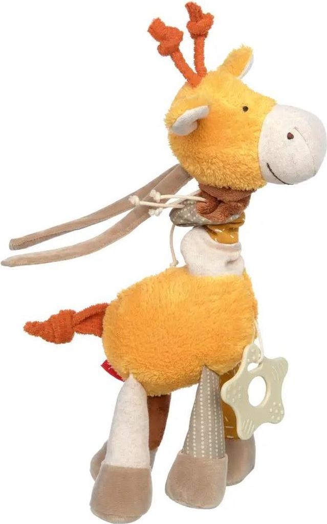 sigikid PlayQ Girafe active Yellow , doudou, jouet pour Image du produit 