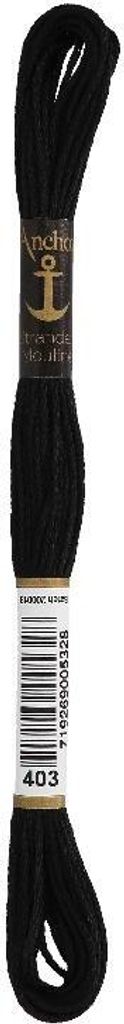 Anchor Stranded Baumwolle 00403 8 m Stickgarn