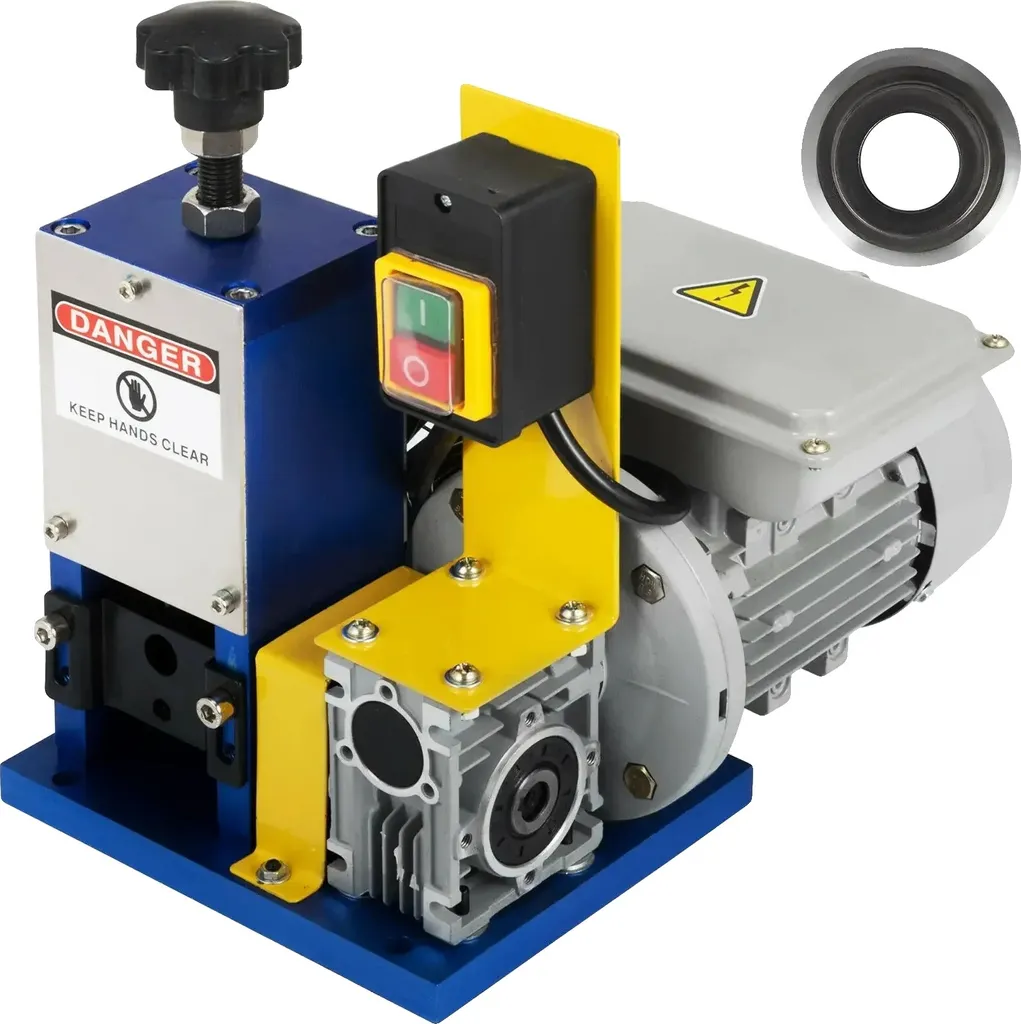 Dénudeur de câble électrique pour recyclage cuivre 18m/min Alu 220V