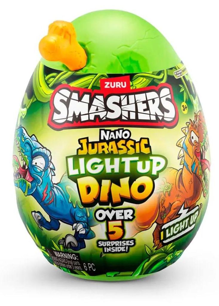 Smashers Jurassic 74132tq1 Figur Grün  Kinder Grün One Size Produktbild 
