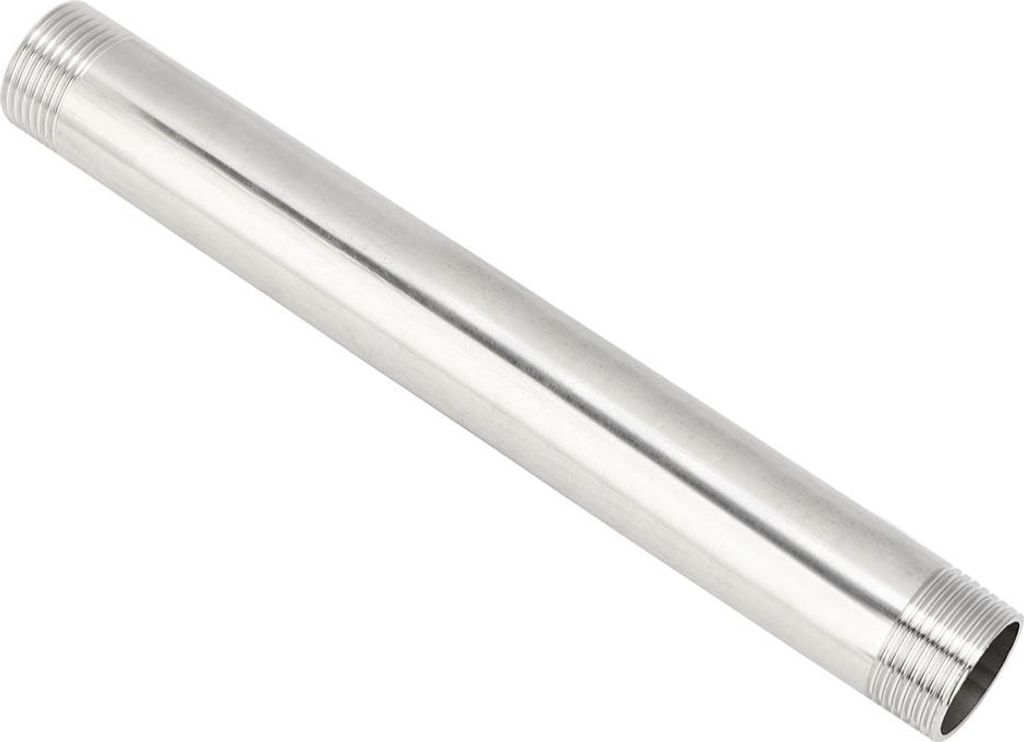 Edelstahl Außengewinde geschraubt Rohr Nippel Connector Adapter Rohrverschraubungen 20cmG3/4 Außengewinde Verlängerungsstange 20cm
