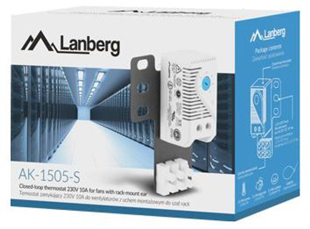Lanberg AK-1505-S thermostat Gris Image du produit 