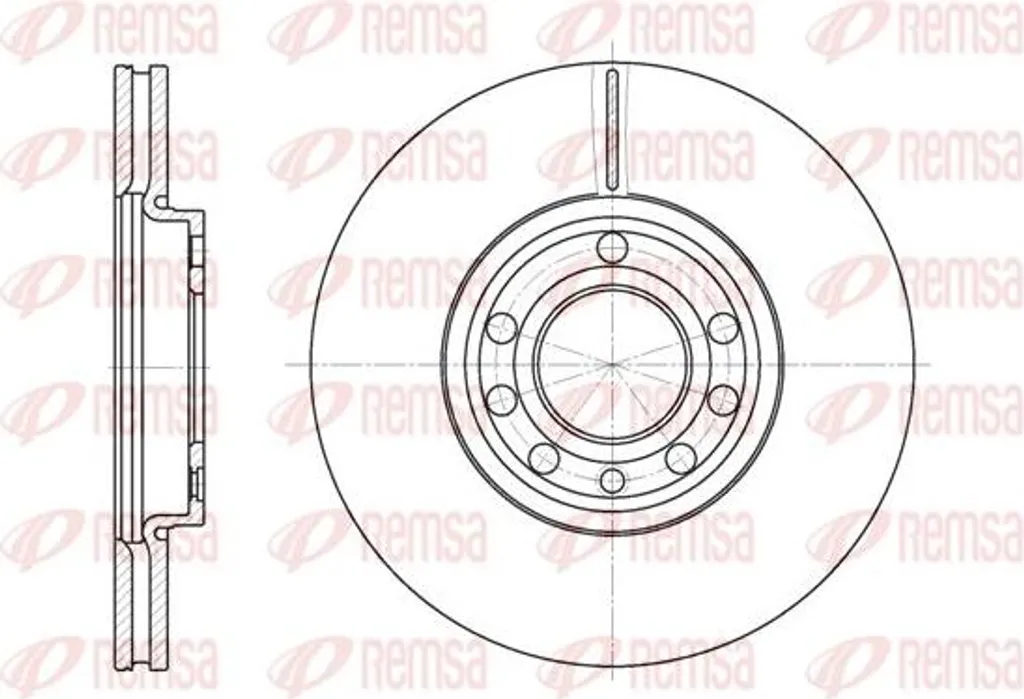 Disque de frein de rechange haute qualité pour Opel Signum et Croma