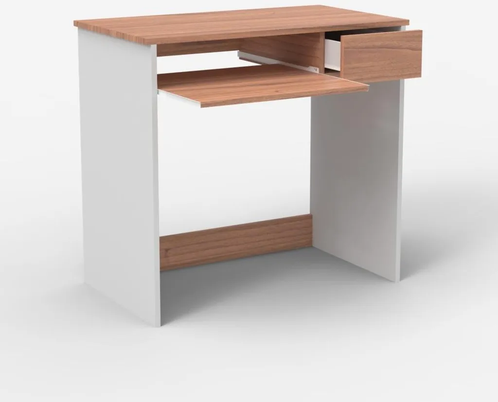 Bureau gain de place 80 cm Madrid - Solution idéale pour petits espaces - 2
