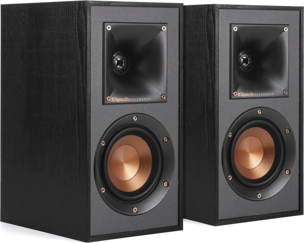 Haut-parleurs Klipsch KL1066233 Noirs 50W pour Home Cinéma et Salon