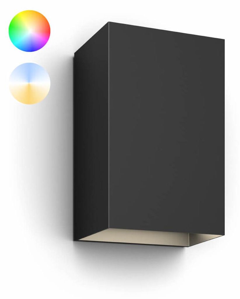 Buitenlamp Up-Down Hue Resonate zwart Productafbeelding 