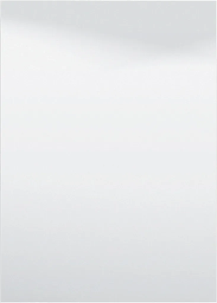 Grand miroir rectangulaire blanc Cacak 80 cm de haut pour salle de bain