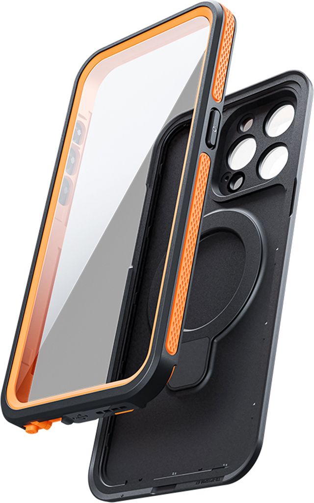 TELESIN Wasserdichte Telefonhuelle, Tauchhuelle fuer Telefon, IP68, wasserdichtes Unterwassergehaeuse, Schutzhuelle, Ersatz fuer iPhone 15 Pro Max