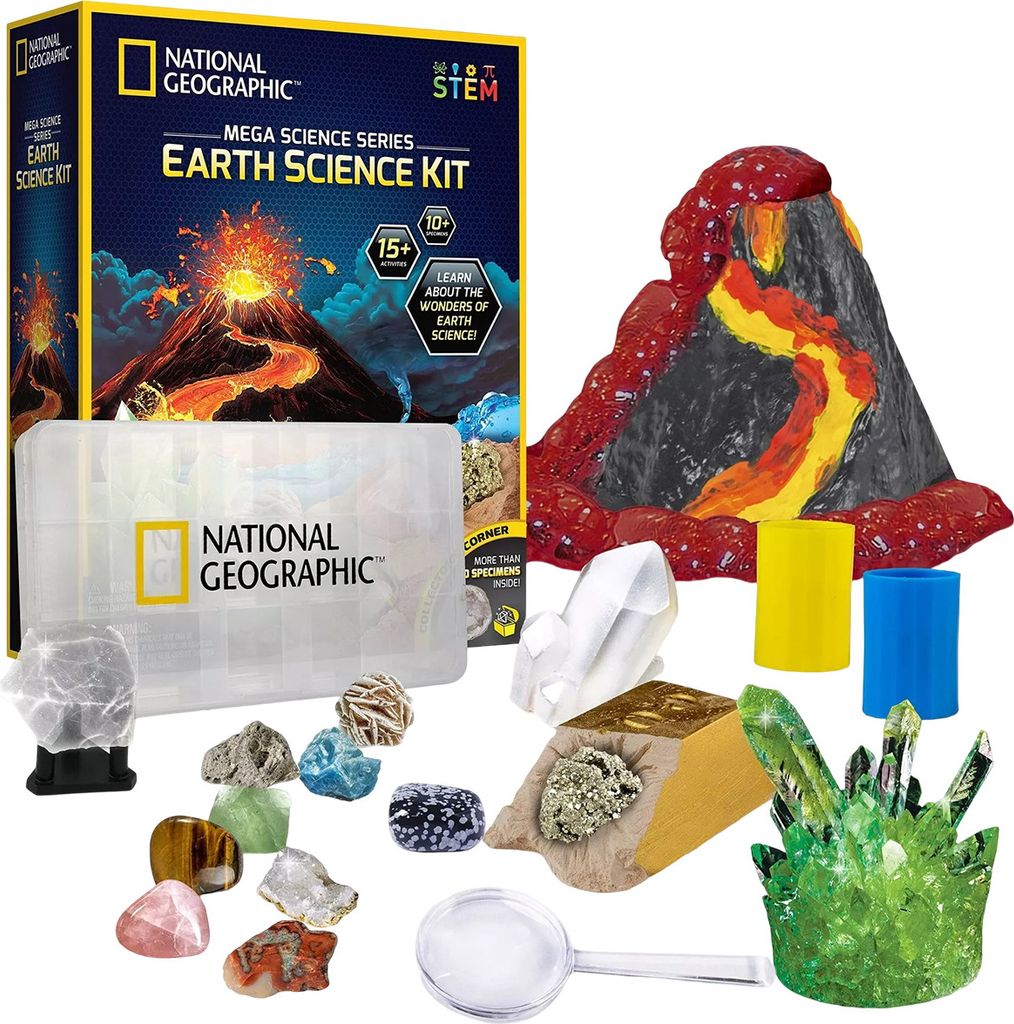 National Geographic, Erdkunde-Set Mega Science Series, Bunt