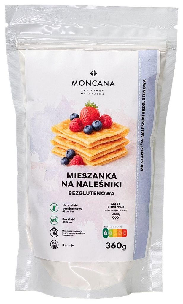 MONCANA Glutenfreie Pfannkuchenmischung 360 g