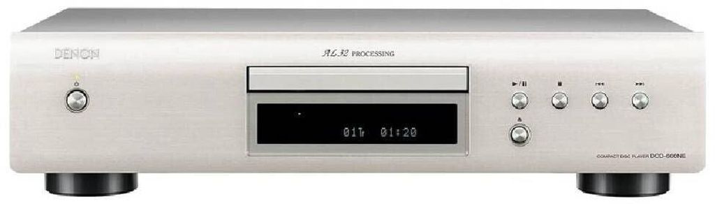 Denon DCD-600NE, 4 kg, Srebrny, Odtwarzacz CD HiFi Zdjęcie produktu 
