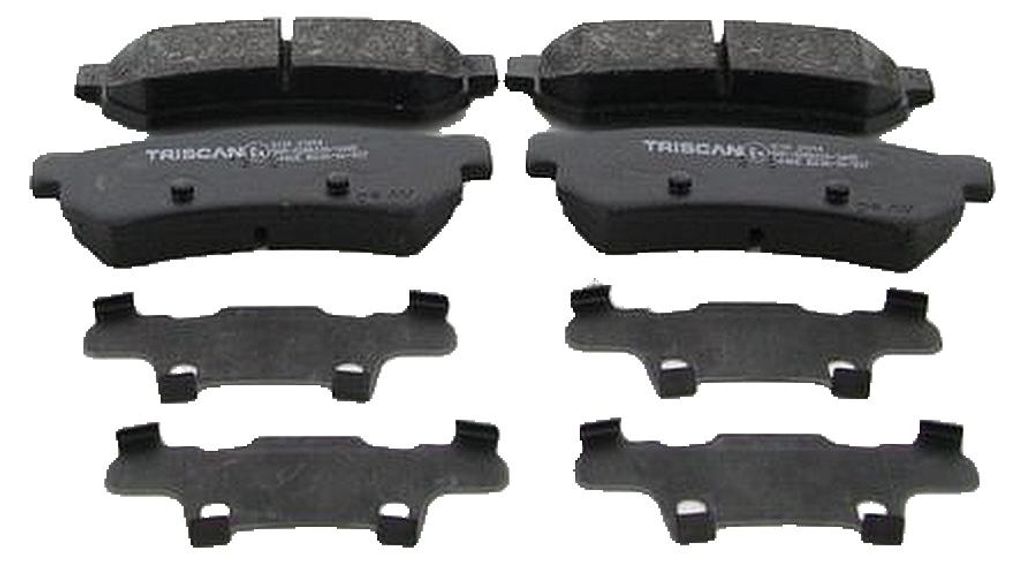 Bremsbelagsatz Scheibenbremse 14,6 mm TRISCAN für u.a. CHEVROLET LACETTI